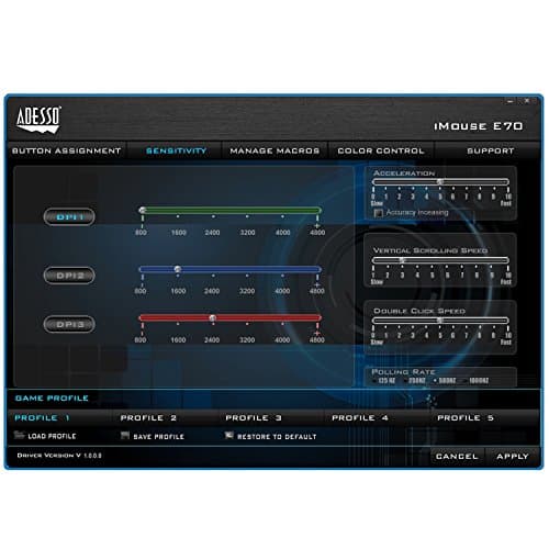 Adesso iMouse E70 Wireless Optical Mouse image