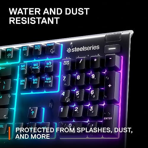 SteelSeries Apex 3 (2020) RGB Wired Gaming Keyboard image