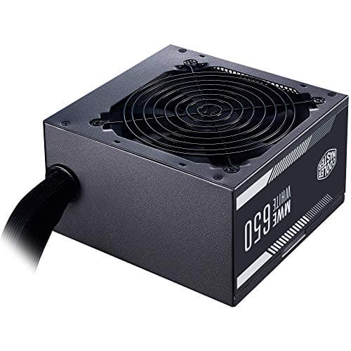 Cooler Master MWE White V2 230V Black 650W Non-Modular 80+ Certified image
