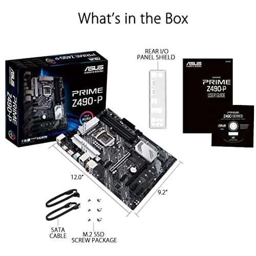 Asus Z490 PRIME-P LGA1200 DDR4 ATX image