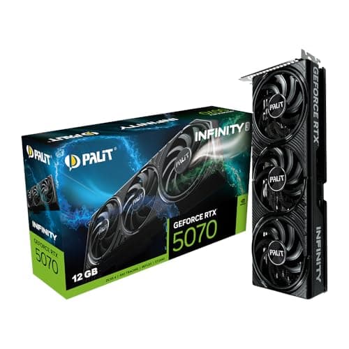 Palit Infinity 3 GeForce RTX 5070 12GB GDDR7 Black main image