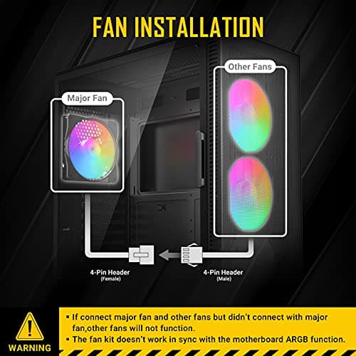 Antec NX410 ATX Mid Tower Black with Tempered Glass Side Panel and USB 3.2 Gen 1 Type-A, USB 2.0 Type-A image