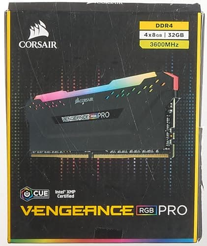 Corsair Vengeance RGB Pro Black DDR4-3600 CL18 32GB (4x8GB) image
