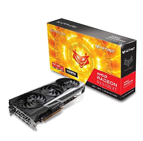 Sapphire NITRO+ Radeon RX 6700 XT 12GB GDDR6 Silver / Black main image