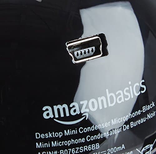 Amazon Basics Mini USB Condenser Microphone image