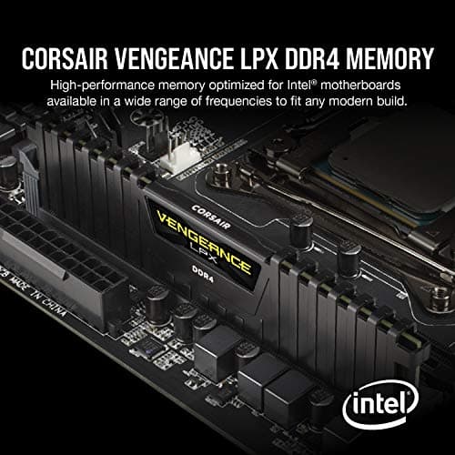 Corsair Vengeance LPX 16GB (2x8GB) DDR4 3200 CL16 Black image