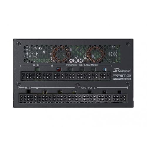 SeaSonic PRIME Fanless Black 700W Fully Modular 80+ Titanium Certified image