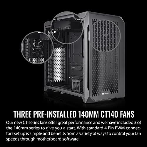 Thermaltake CTE C750 Air ARGB ATX Full Tower Black Tempered Glass image