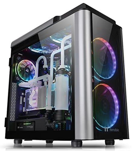 Thermaltake Level 20 GT RGB Plus ATX Full Tower Black / Silver Tempered Glass Side Panel image