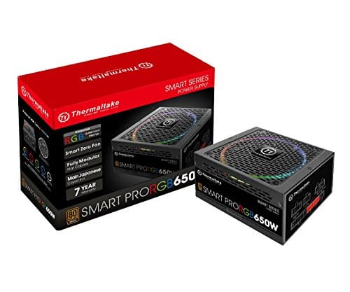 Thermaltake Smart Pro RGB 650W Fully Modular 80+ Bronze Certified image