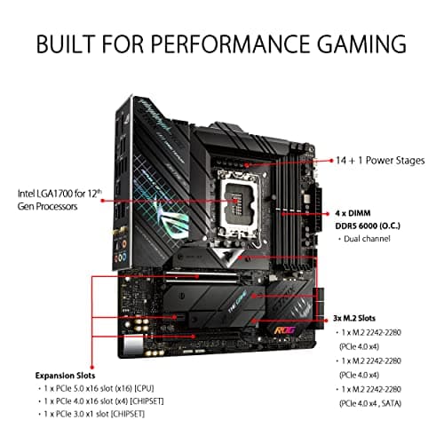 Asus Z690-G ROG STRIX GAMING WIFI DDR5 Micro ATX image