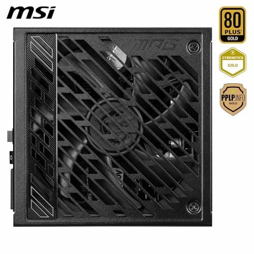 MSI MPG A1250GS PCIE5 Black ATX 1250W Fully Modular 80+ Gold Certified image
