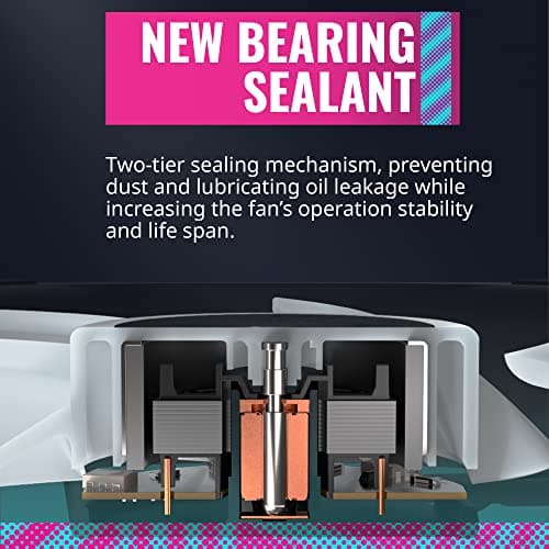 Cooler Master SickleFlow 120mm Black Addressable RGB PWM 62 CFM 1-Pack image