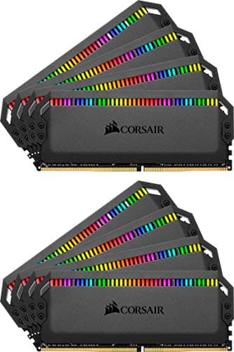 Corsair Dominator Platinum RGB Black DDR4-3200 CL16 128GB (8x16GB) image