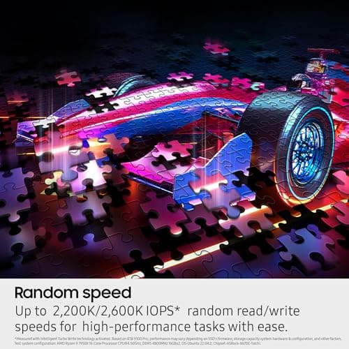 Samsung 9100 PRO w/Heatsink 4TB SSD M.2-2280 PCIe 5.0 X4 NVMe image