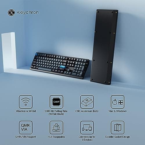 Keychron Q6 Pro RGB Bluetooth/Wireless/Wired Mechanical Gaming Keyboard image