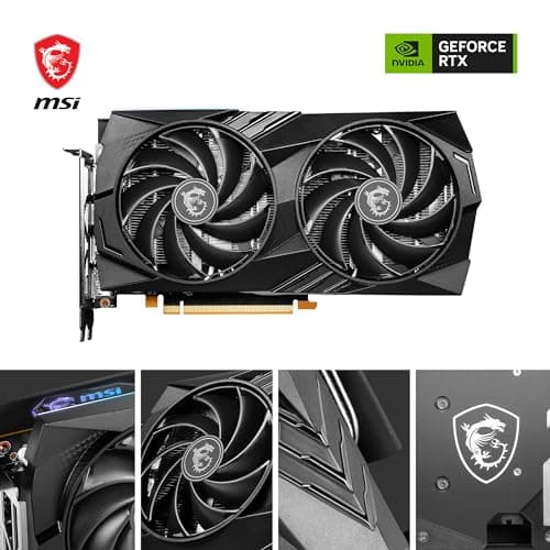 MSI GAMING X GeForce RTX 4060 8GB GDDR6 Black image