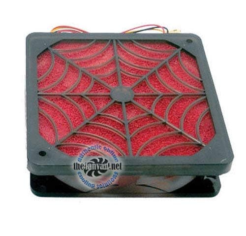 Evercool Spider Filter 92mm 41 CFM Red image