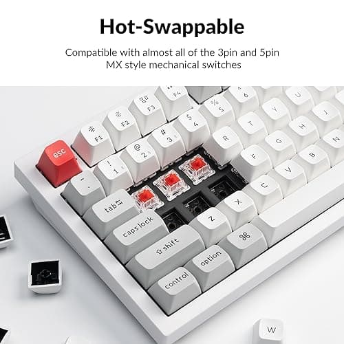 Keychron Q6 Pro RGB Bluetooth/Wireless/Wired Mechanical Gaming Keyboard image