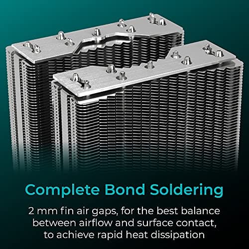 Iceberg Thermal IceSLEET X9 Dual TR Air 166mm Teal / Silver image