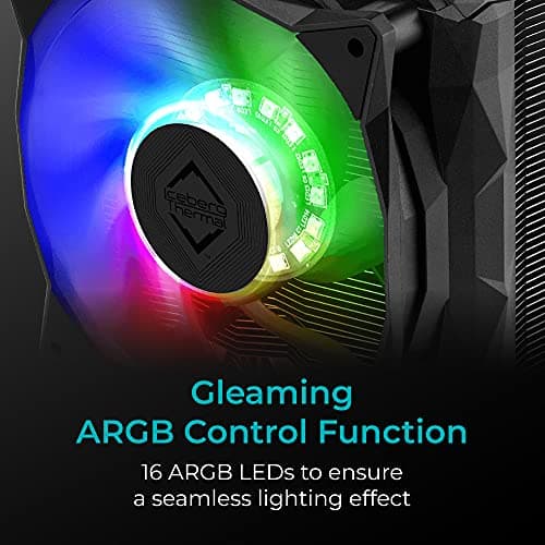 Iceberg Thermal IceSLEET G4 Midnight Limited Edition Air 156mm 58.5 CFM Black image