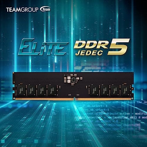 TEAMGROUP Elite Black DDR5-5600 CL46 32GB (2x16GB) image