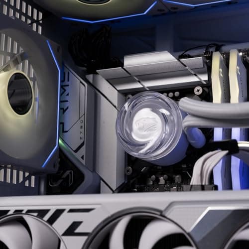 iBuypower AW4 Water 360mm 65 CFM White image