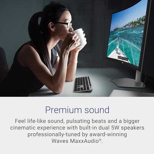 Dell S3221QS 32" 4K 60Hz VA Curved Monitor image