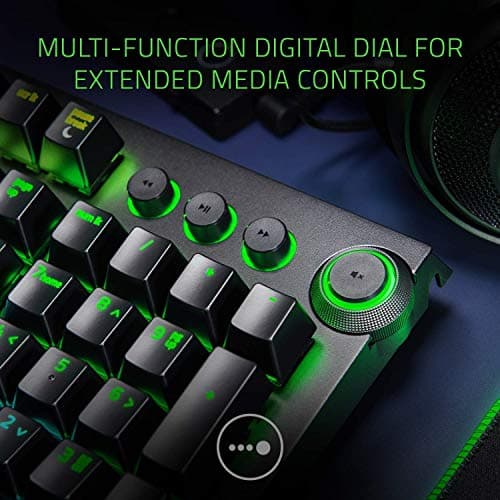Razer BlackWidow Elite RGB Wired Razer Green Mechanical Gaming Keyboard image