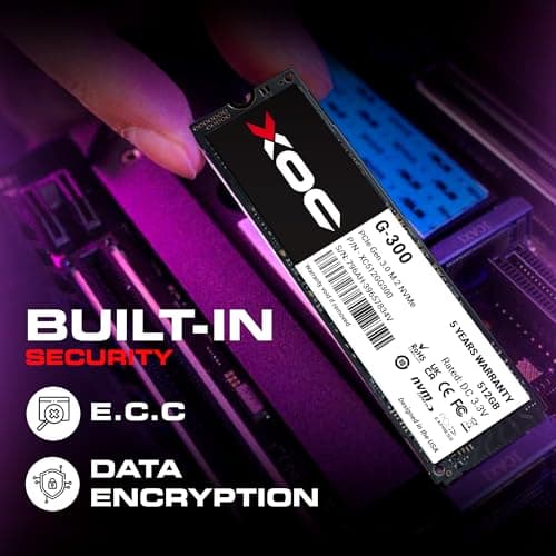 XOC G300 512GB SSD M.2-2280 PCIe 3.0 X4 NVMe image