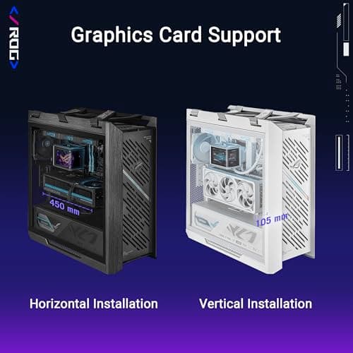 ASUS ROG Strix Helios II Black Edition EATX mid-Tower Gaming PC case image