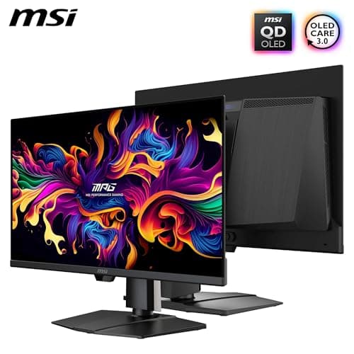 MSI MPG 271QR QD-OLED X50 26.5" 1440p 500Hz QD-OLED Monitor image