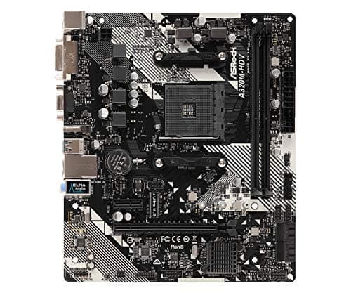 ASRock A320 HDV R4.0 DDR4 Micro ATX main image