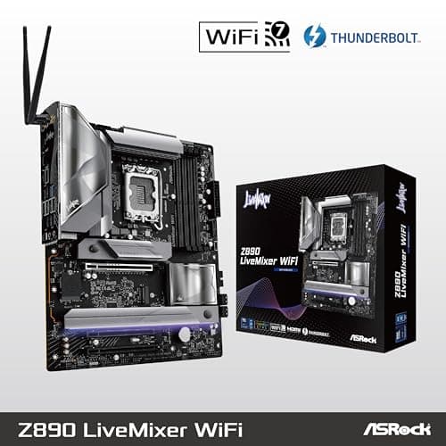 ASRock Z890 LiveMixer WiFi LGA1851 DDR5 ATX image
