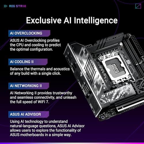 Asus ROG STRIX Z890-I GAMING WIFI DDR5 Mini ITX image