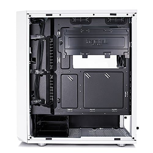 Fractal Design Meshify C ATX Mid Tower White / Black Tempered Glass Side Panel image
