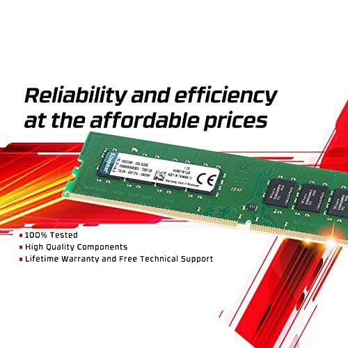 Kingston ValueRAM Green / Black DDR4-2666 CL19 8GB (1x8GB) image