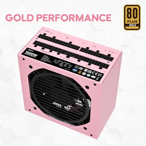 Vetroo GV1000 ATX 1000W Fully Modular 80+ Gold Certified image