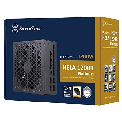 Silverstone HELA 1200R Black 1200W Fully Modular 80+ Platinum image