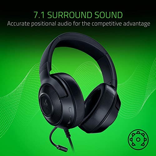 Razer Kraken X 7.1 Channel Closed-Back Gaming Headset image
