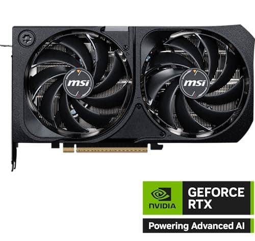 MSI SHADOW 2X OC GeForce RTX 5070 12 GB BLACK image
