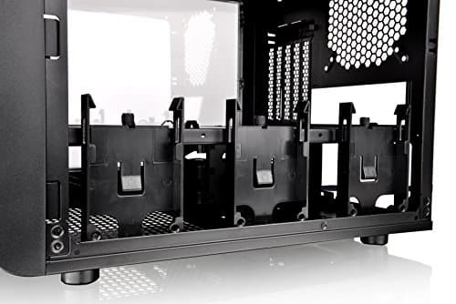 Thermaltake Core V21 Micro ATX Mini Tower Black with Acrylic Side Panel and USB 3.2 Gen 1 Type-A image