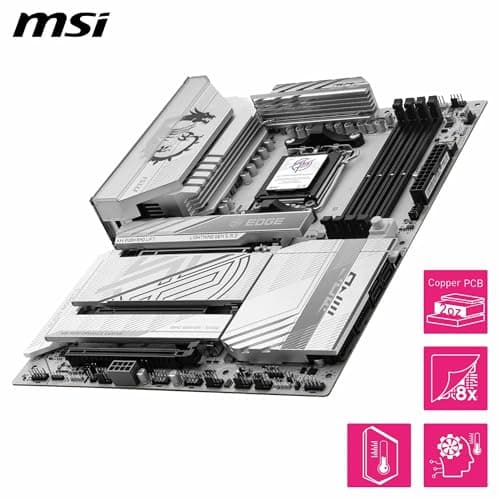 MSI X870E MPG EDGE TI WIFI AM5 DDR5 ATX image