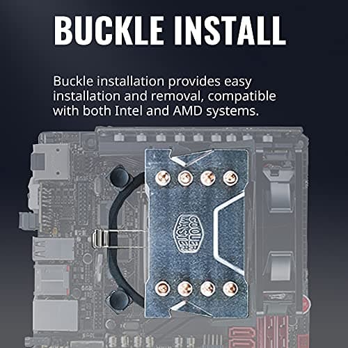 Cooler Master Hyper H412R Air 136mm 34.1 CFM Black image