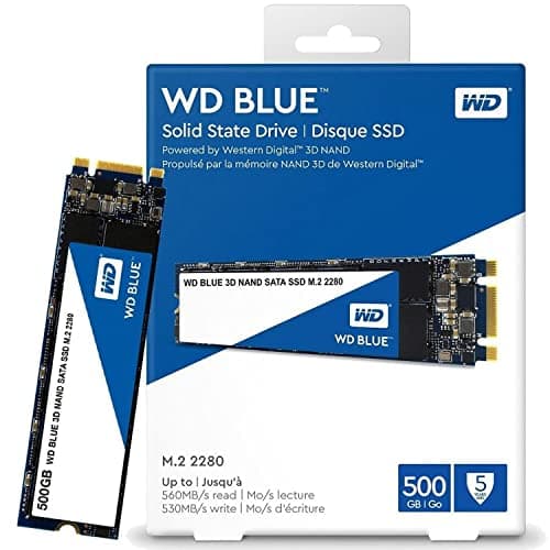 Western Digital Blue 500 GB SSD M.2-2280 SATA image