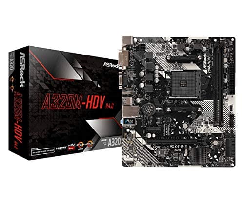 ASRock A320 HDV R4.0 DDR4 Micro ATX image