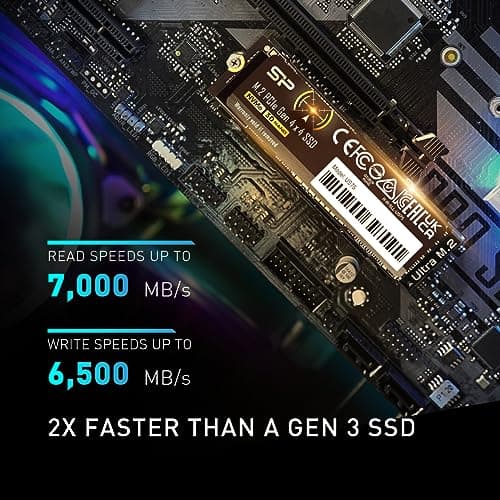 Silicon Power US75 2TB M.2-2280 SSD PCIe 4.0 X4 NVMe image