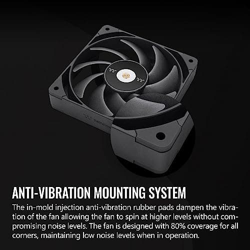 Thermaltake TOUGHFAN 12 Pro 120mm Black PWM 70.8 CFM image