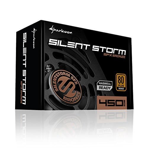 SHARKOON SilentStorm SFX Black 450W Non-Modular 80+ Bronze Certified image