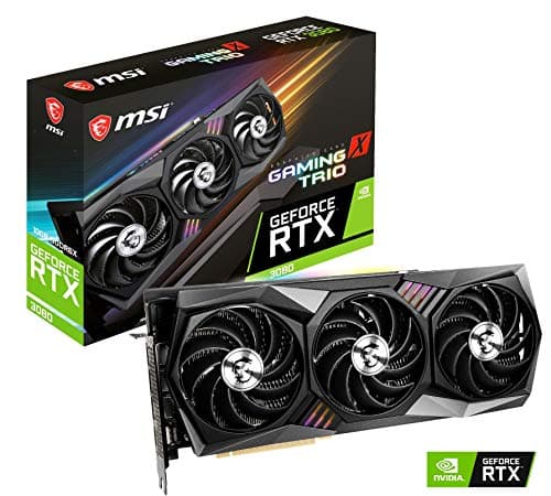 MSI GeForce RTX 3080 GAMING X TRIO 10G GeForce RTX 3080 10GB 10 GB main image